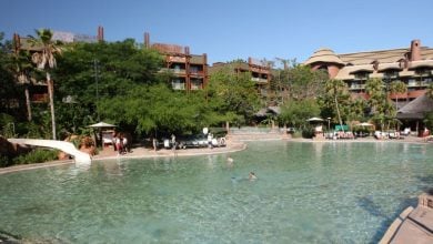 Pool at Disney's Animal Kingdom Lodge