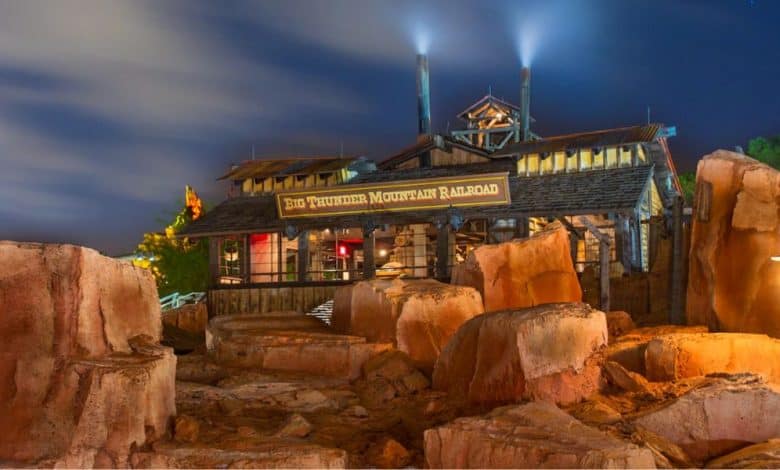 Big Thunder Mountain Railroad at Disney World's Magic Kingdom