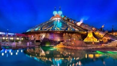 Hyperspace Mountain at Disneyland Paris.