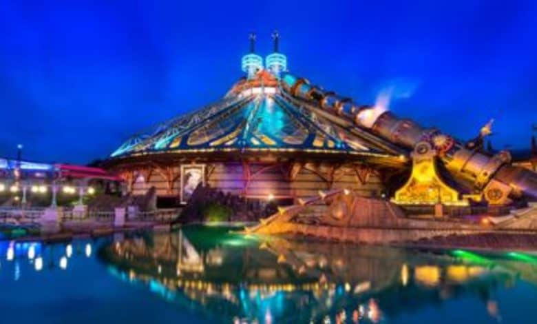 Hyperspace Mountain at Disneyland Paris.