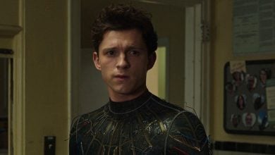 Tom Holland's Spider-Man with wrecked suit in 'No Way Home' film