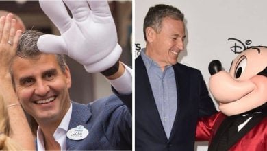 (Left) Josh D'Amaro, (Right) Bob Iger