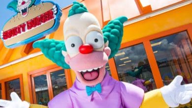Krusty the Clown in Springfield USA at Universal Orlando