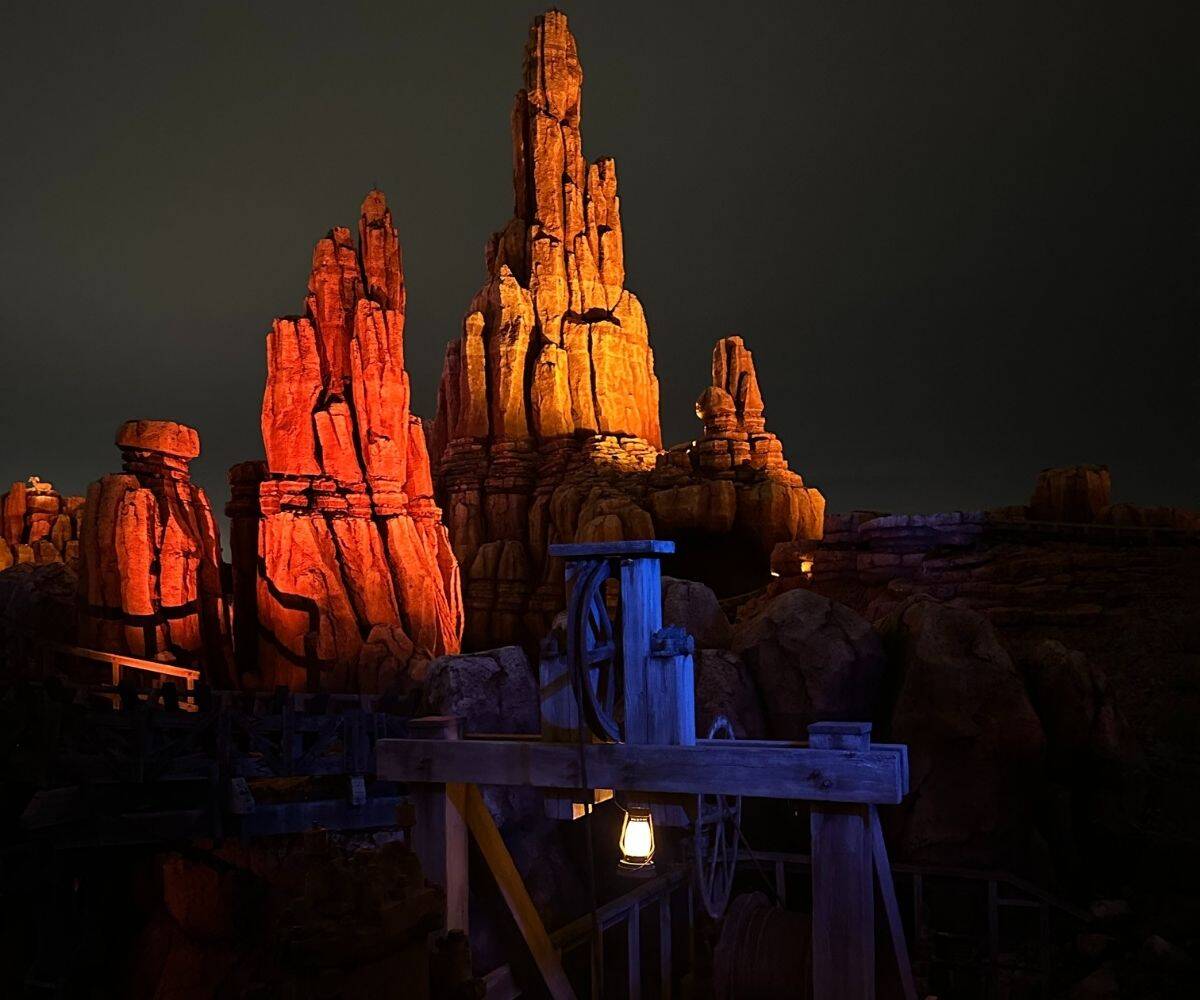 Big Thunder Mountain Railroad at Tokyo Disneyland.
