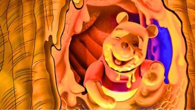 Disney Magic Kingdom's The Many Adventures of Winnie the Pooh ride