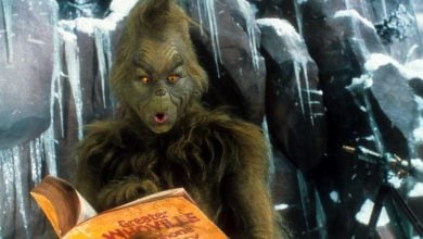 Jim Carrey starring in 'How the Grinch Stole Christmas' (2000)