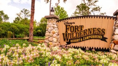 Disney’s Fort Wilderness Resort & Campground entrance sign