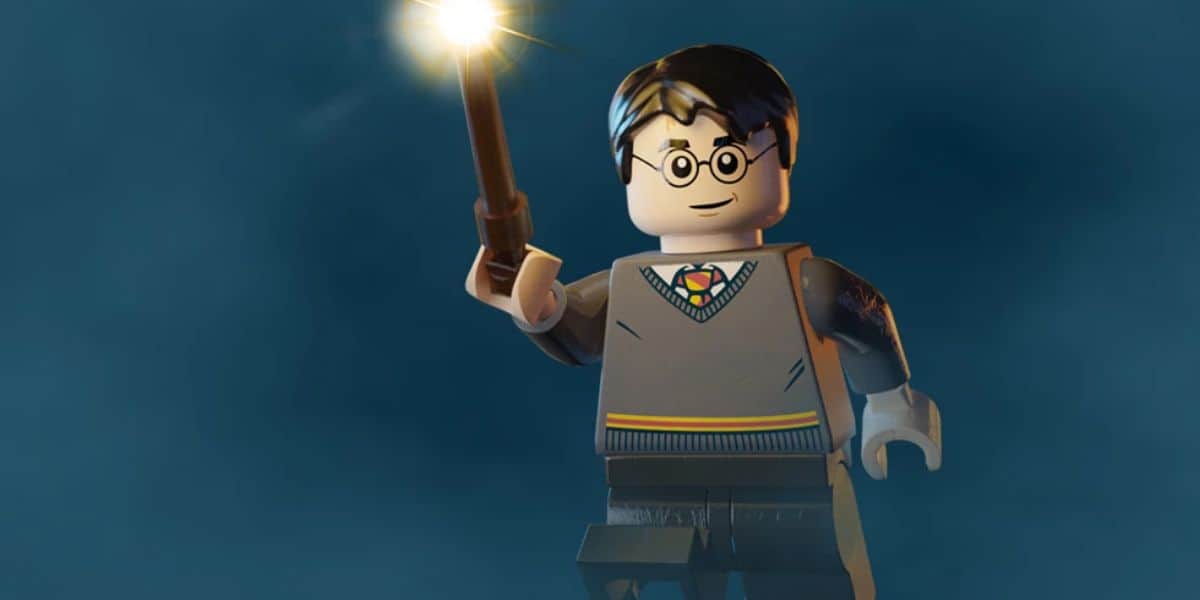 Harry Potter LEGO minifigure.