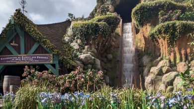 The exterior of Tiana's Bayou Adventure at Magic Kingdom