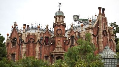 Haunted Mansion exterior at Tokyo Disneyland