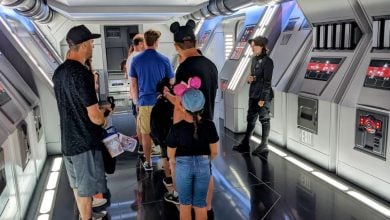 Guests detained on Star Wars: Rise of the Resistance.