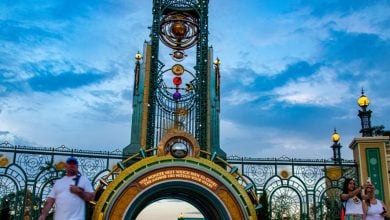 entrance to Epic Universe