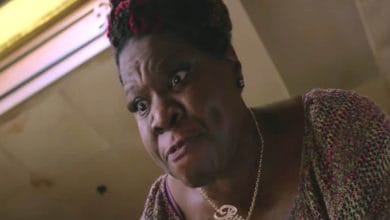 Patty Tolan (Leslie Jones) screaming in Ghostbusters: Answer the Call