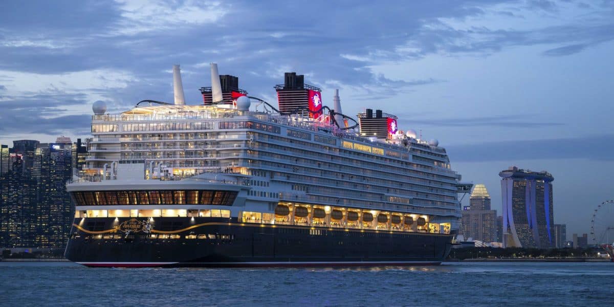 This Massive Disney Cruise Ship Just Moved Into Its Forever Port
