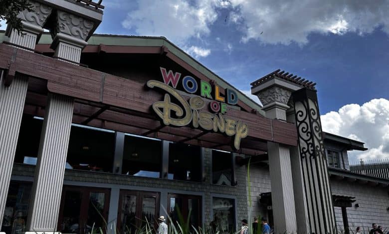 World of Disney exterior at Disney Springs