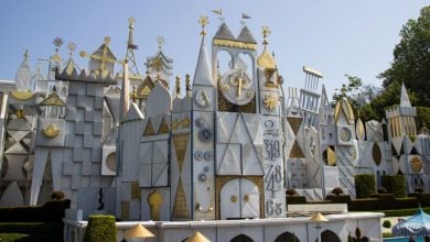"it's a small world" exterior in Fantasyland at Disneyland Park