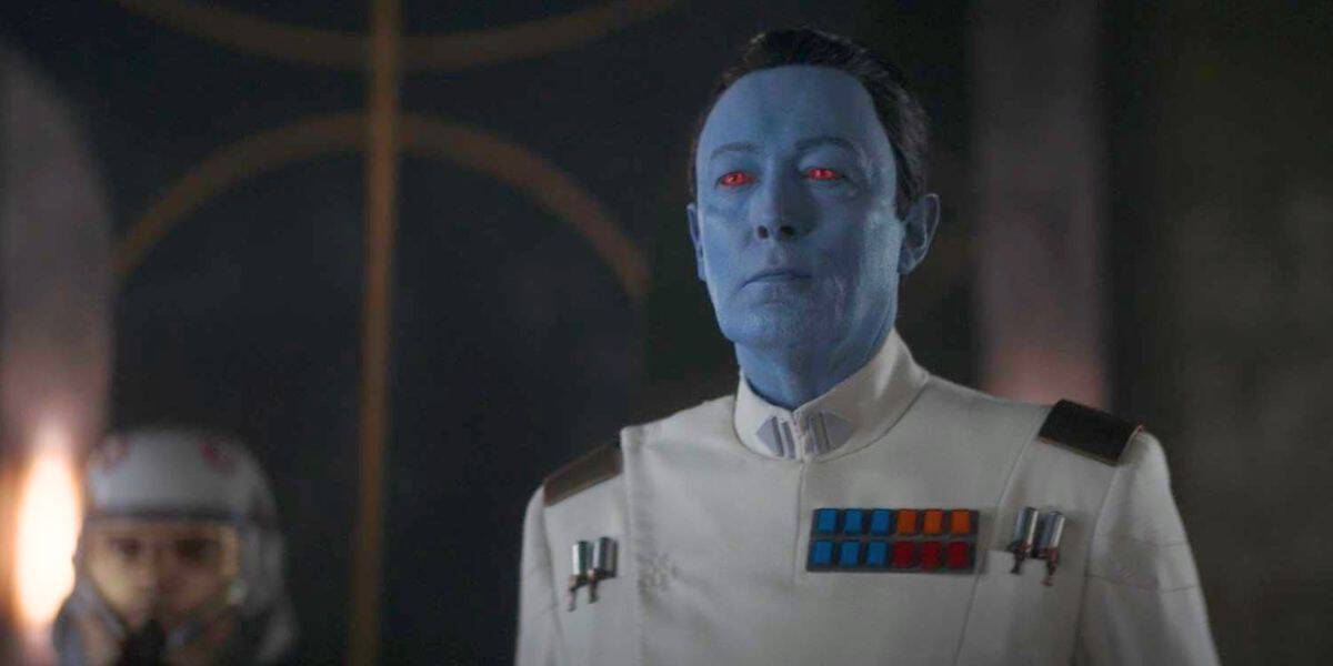 Admiral General Thrawn in Disney+ Ahsoka star wars series