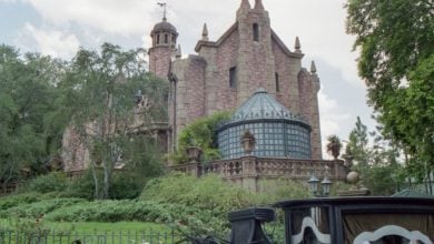 The Haunted Mansion attraction at Magic Kingdom.
