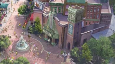 "Glob Theater" concept art in Monstropolis area coming to Hollywood Studios