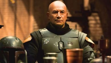 Temuera Morrison as Boba Fett with no helmet