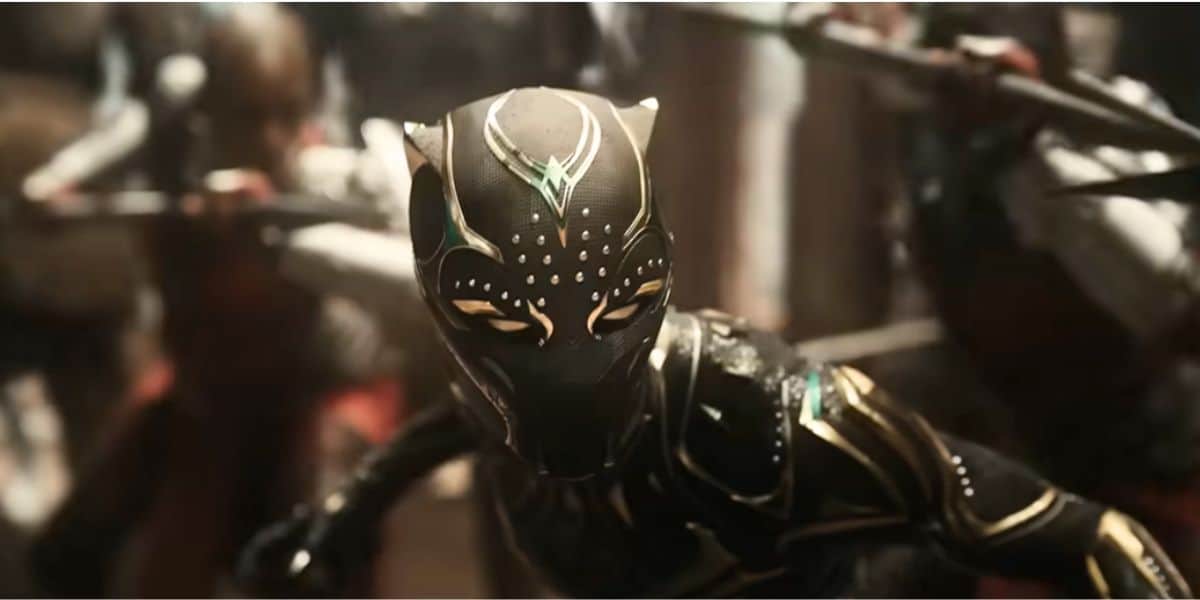 The Black Panther in the 'Avengers: Doomsday' trailer