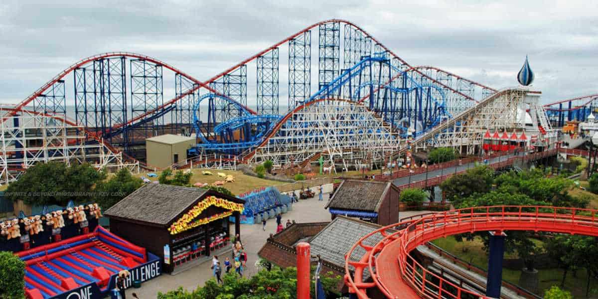 The Big Dipper at Blackpool Pleasure Beach