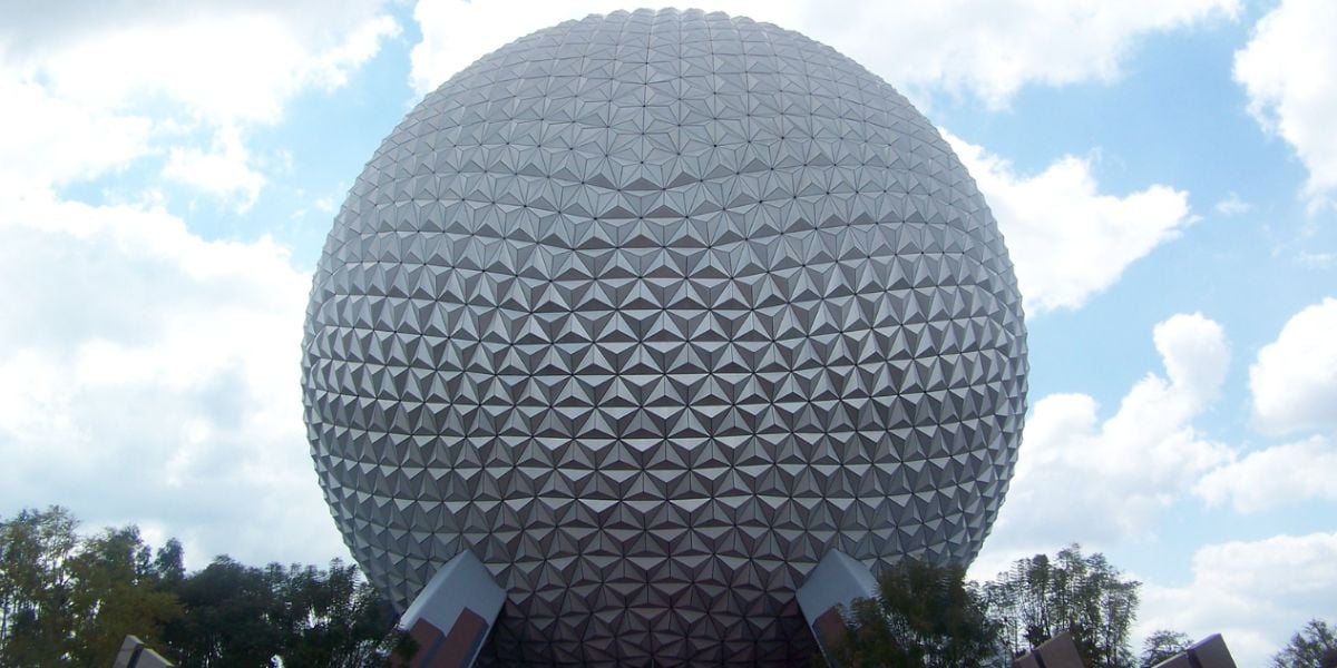 Spaceship Earth at Epcot in Disney World