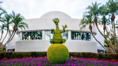 figment topiary in epcot