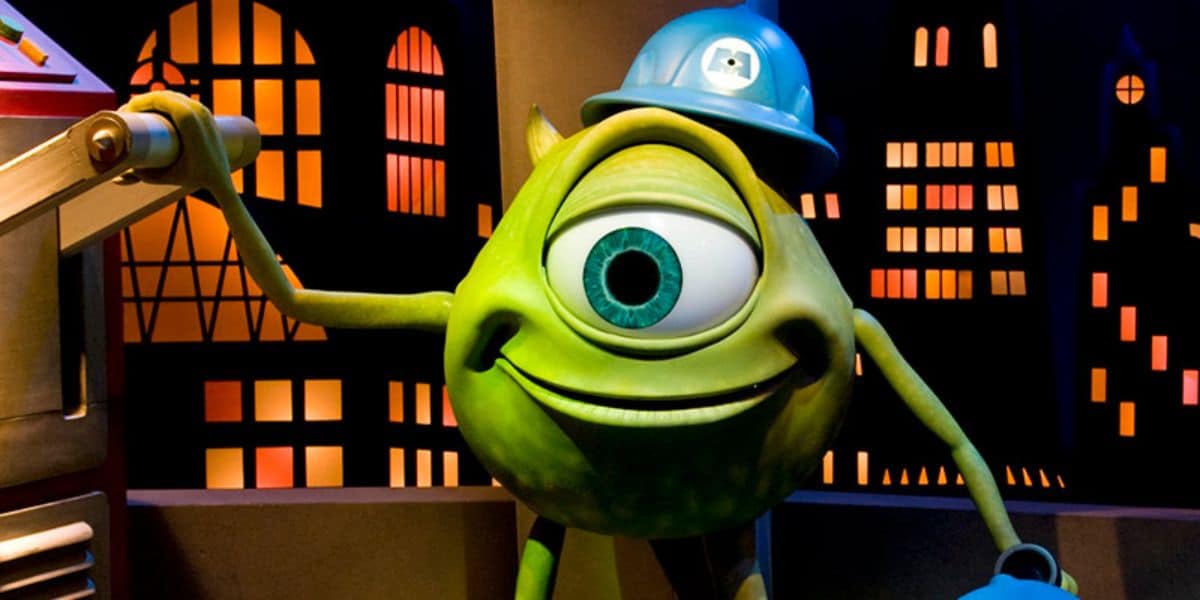 Mike Wazowski on 'Monsters, Inc.' ride