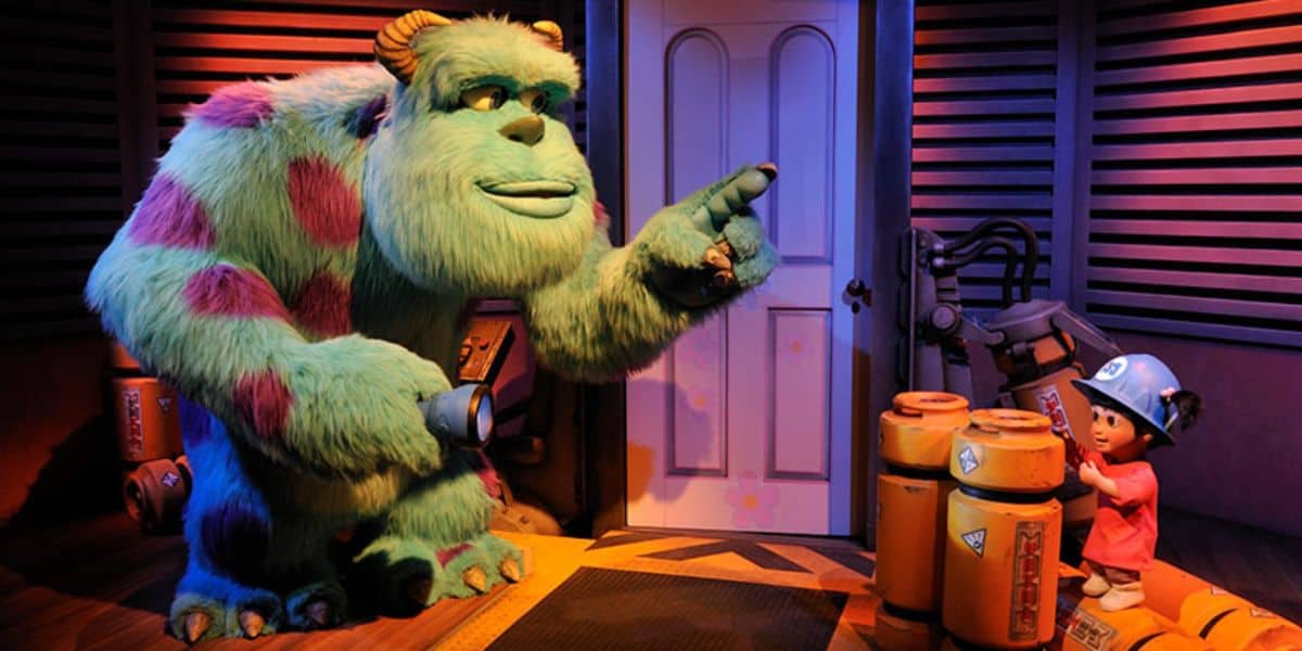 Sully from 'Monsters, Inc.' with Boo