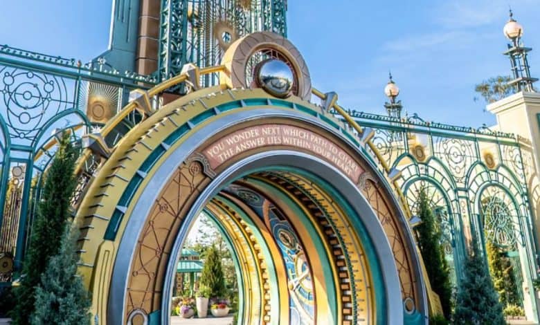 entrance to epic universe in universal orlando