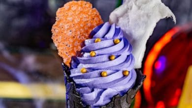ursula ice cream cone for disney's halloween 2026 season