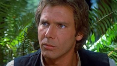 Han Solo (Harrison Ford) in 'Return of the Jedi'