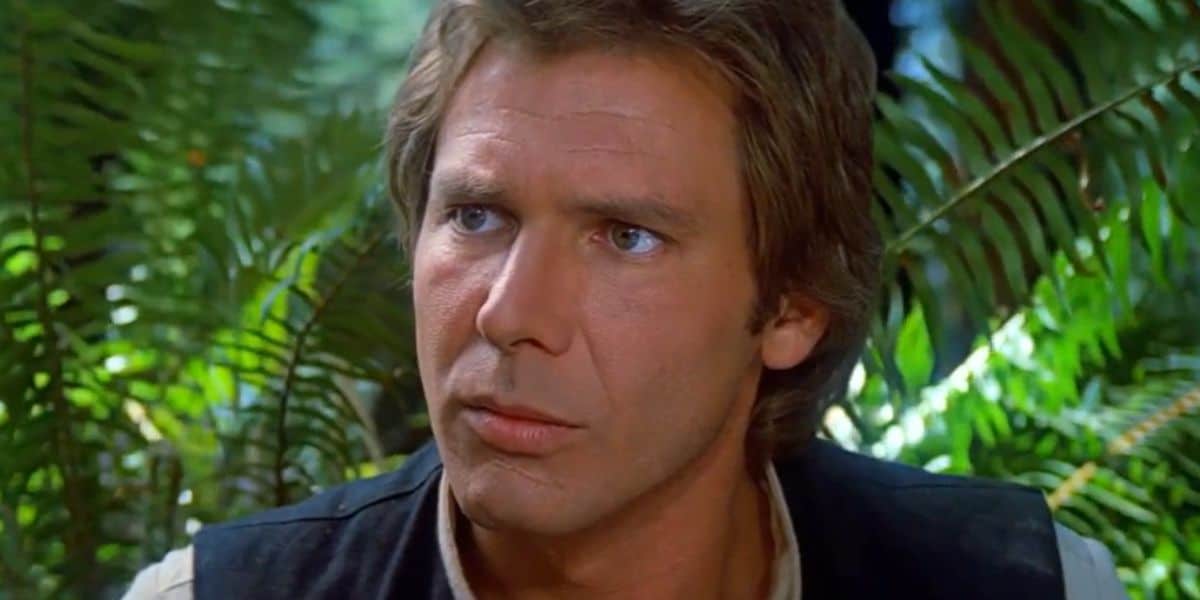 Han Solo (Harrison Ford) in 'Return of the Jedi'