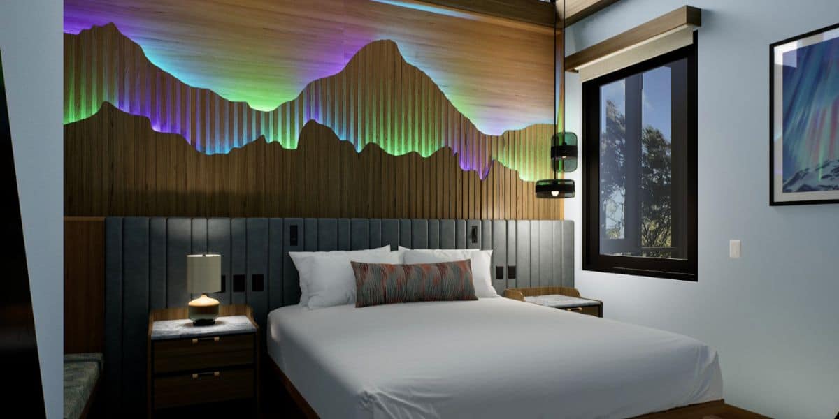 lakeshore lodge's brother bear inspired room