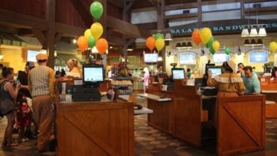 Guests line up at Riverside Mill in Disney’s Port Orleans Resort