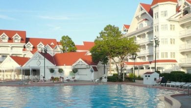 The main pool at Disney's Grand Floridian Resort & Spa