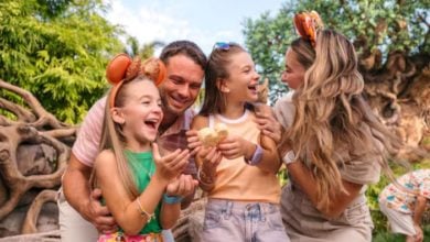disney world family in animal kingdom