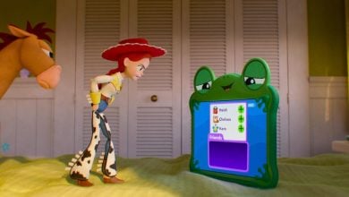 jessie, bullseye, and lilypad in toy story 5