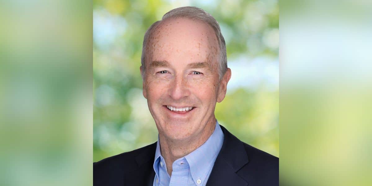 CFO Hugh Johnston in his official portrait from The Walt Disney Company