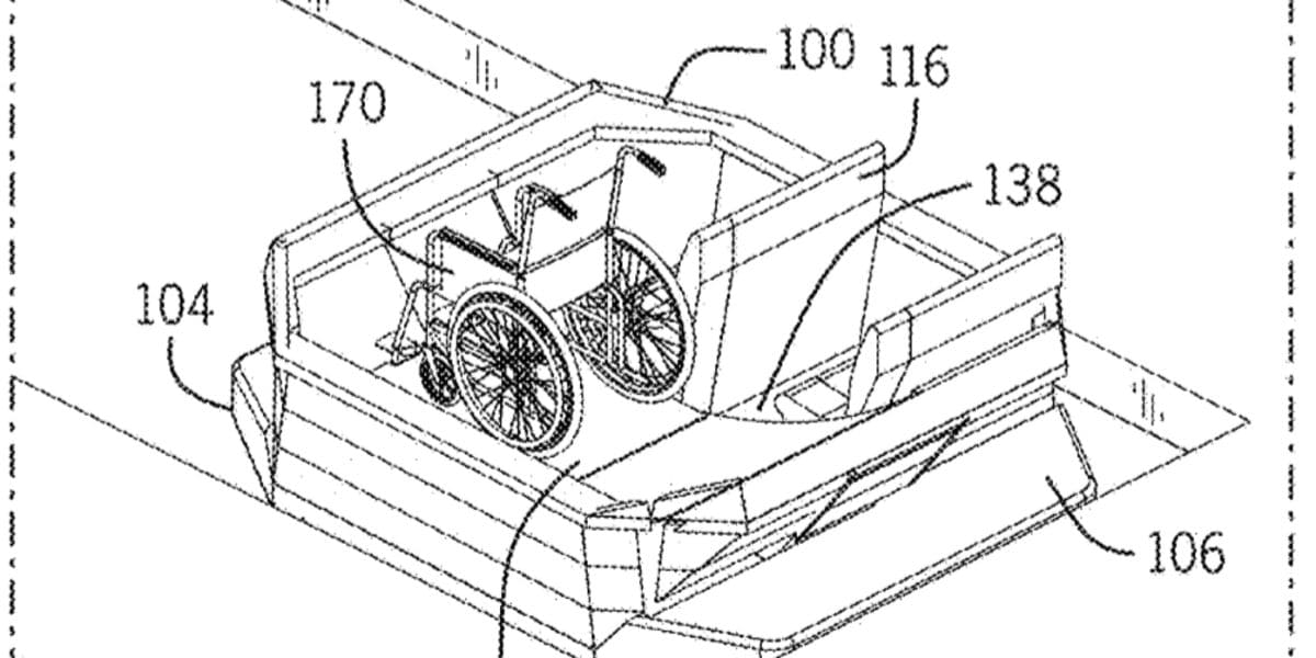 ride patent for wheelchair accessible ride for disney parks