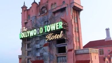 The Hollywood Tower Hotel at Disney World's Hollywood Studios theme park