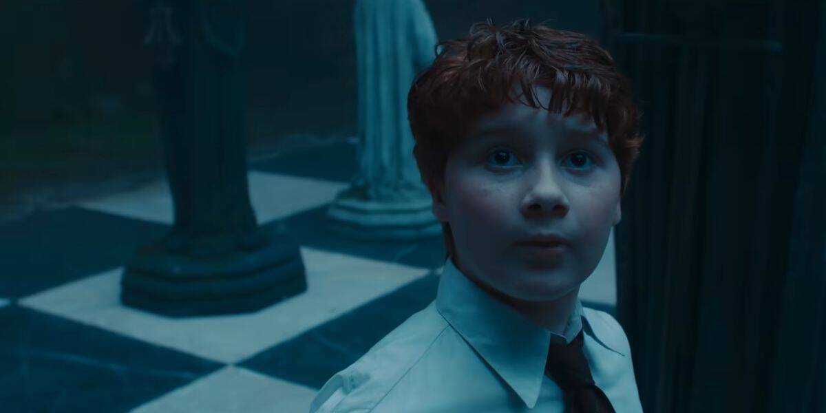 Ron Weasley on the chess board