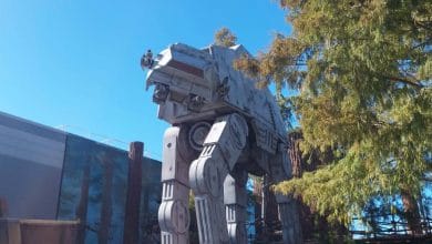AT-AT walker at Star Tours – The Adventures Continue in Disney World.