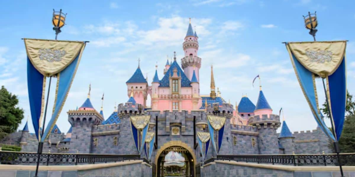 Sleeping Beauty Castle at Disneyland Resort in California