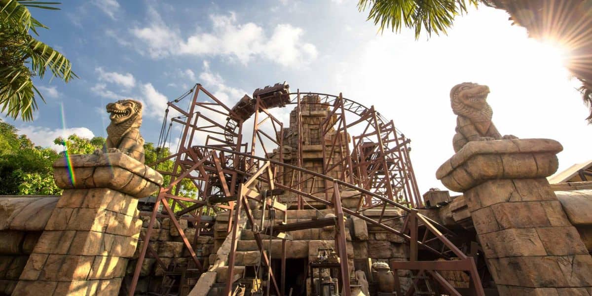 Indiana Jones and the Temple of Peril at Disneyland Paris