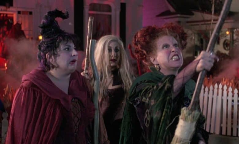 The Sanderson sisters in 'Hocus Pocus' (1993)