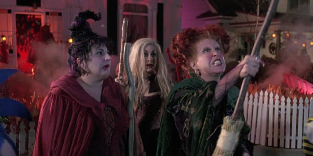 The Sanderson sisters in 'Hocus Pocus' (1993)