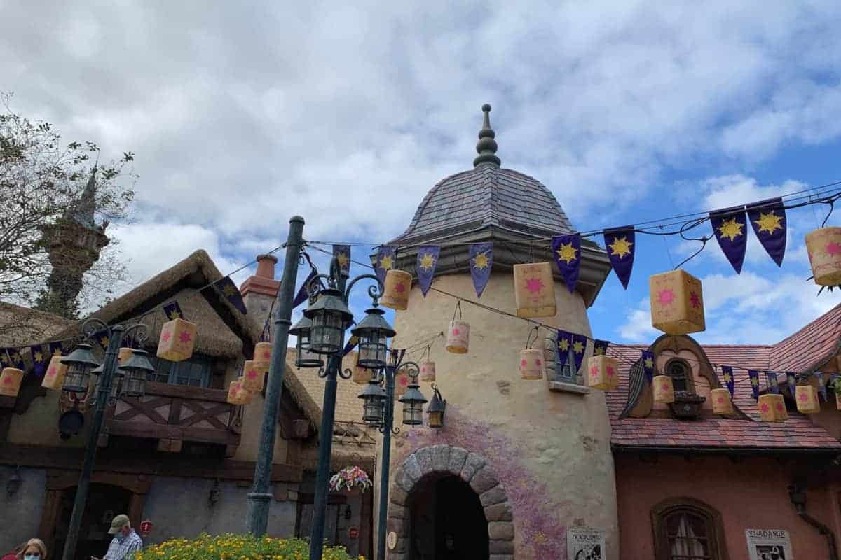 The 'Tangled' bathrooms at Magic Kingdom