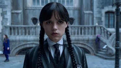 Jenna Ortega as Wednesday Addams from the Netflix series